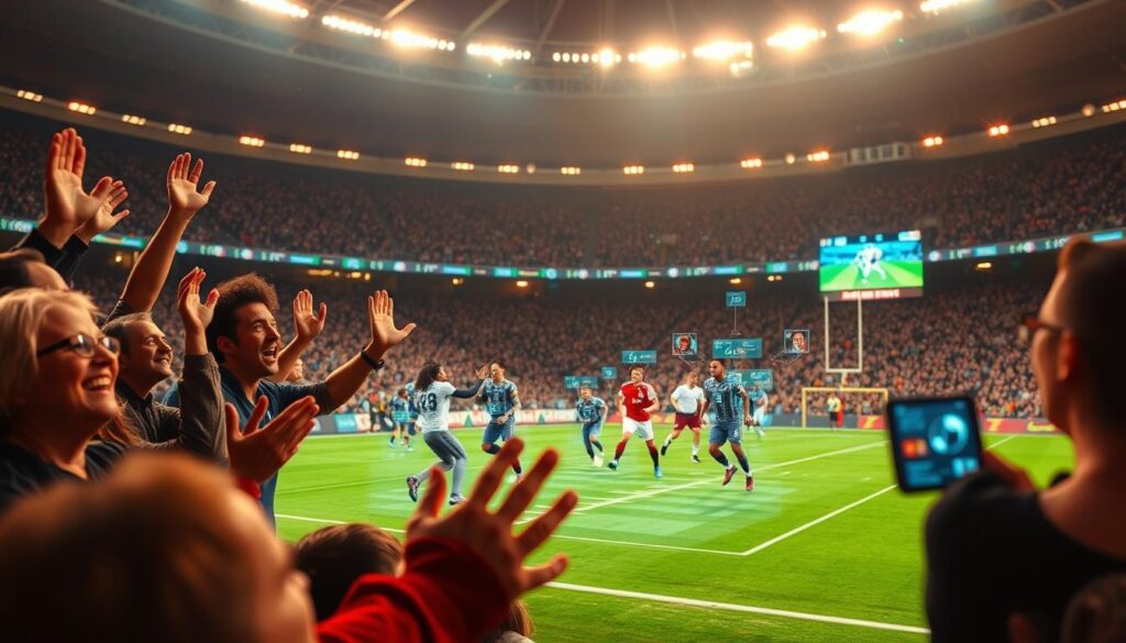 Augmented reality in sports