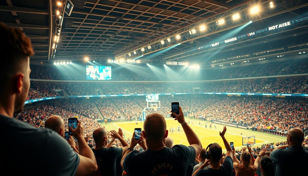 Social media and athletes