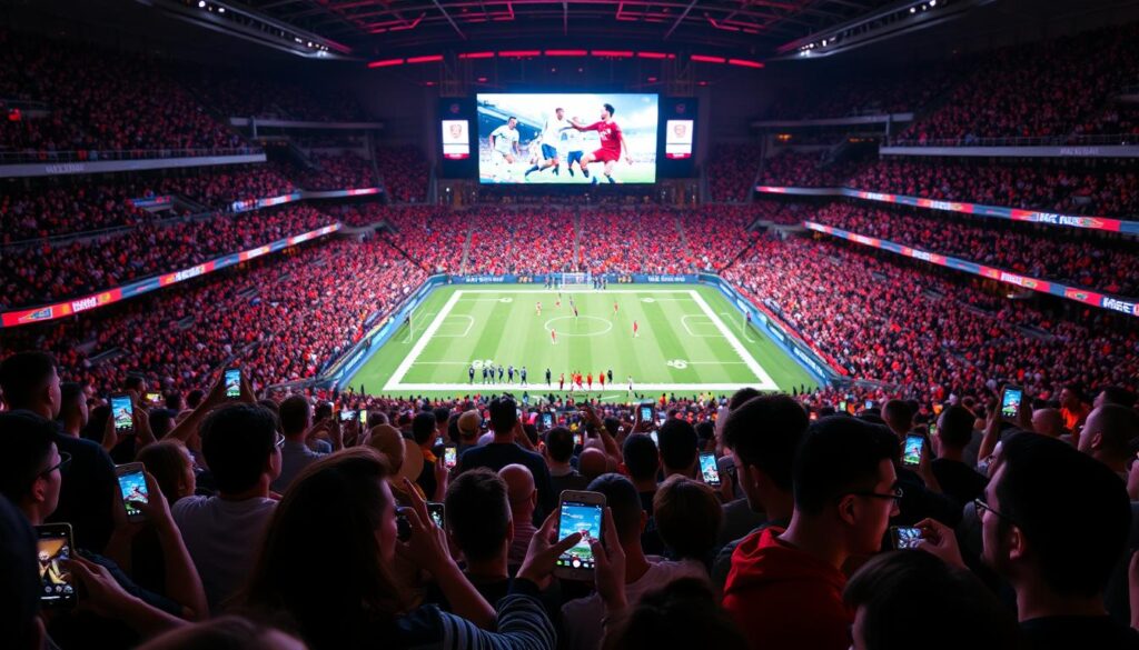 Social media impact on sports