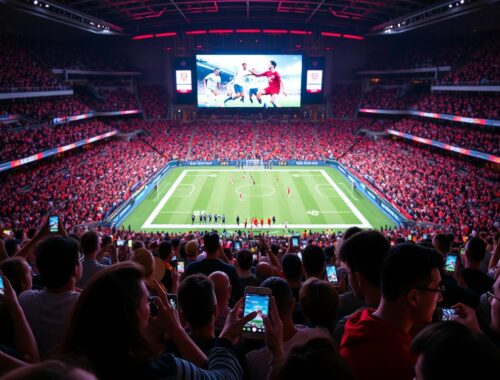 Social media impact on sports