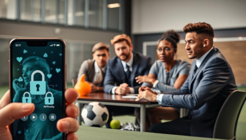 digital privacy youth sports