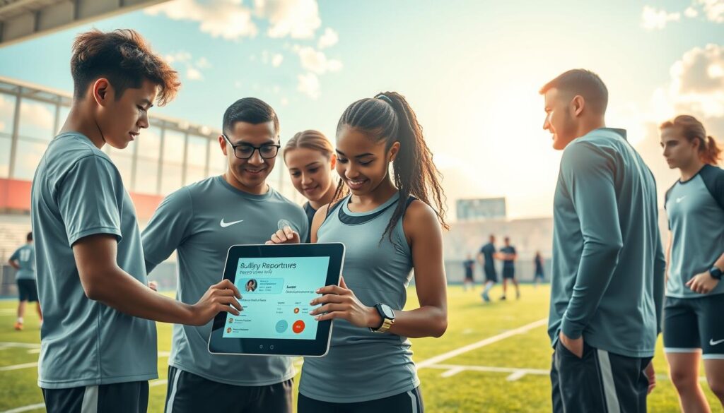 tech preventing bullying sports